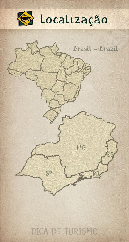 Mapa de localização de ...