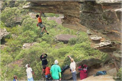 Vias de escalada em São Tomé das Letras - Foto: Roberto Torrubia